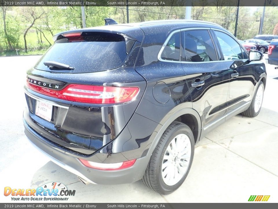 2019 Lincoln MKC AWD Infinite Black Metallic / Ebony Photo #6