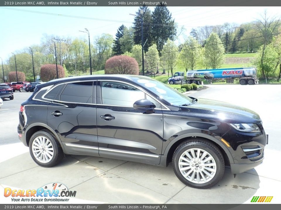 2019 Lincoln MKC AWD Infinite Black Metallic / Ebony Photo #7
