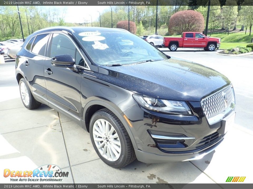 2019 Lincoln MKC AWD Infinite Black Metallic / Ebony Photo #8