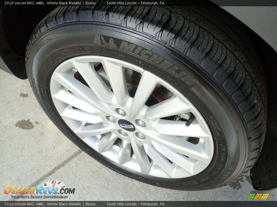 2019 Lincoln MKC AWD Infinite Black Metallic / Ebony Photo #10
