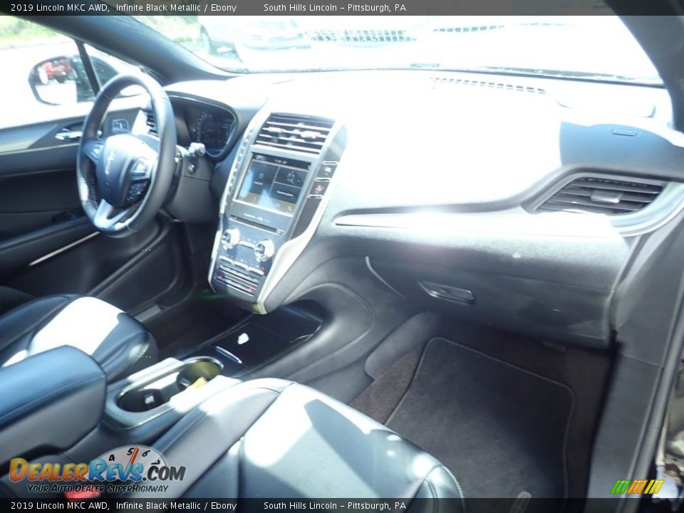 2019 Lincoln MKC AWD Infinite Black Metallic / Ebony Photo #12