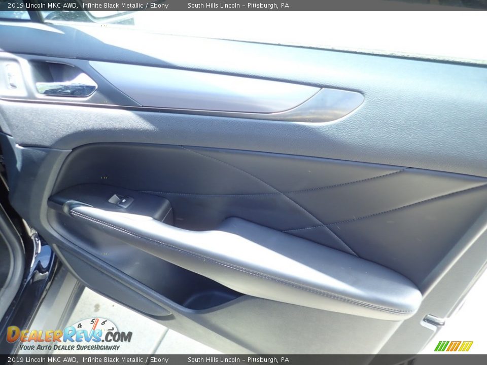 2019 Lincoln MKC AWD Infinite Black Metallic / Ebony Photo #14
