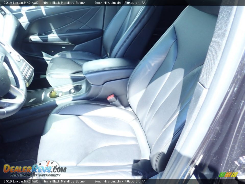 2019 Lincoln MKC AWD Infinite Black Metallic / Ebony Photo #16