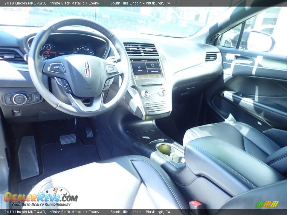 2019 Lincoln MKC AWD Infinite Black Metallic / Ebony Photo #18