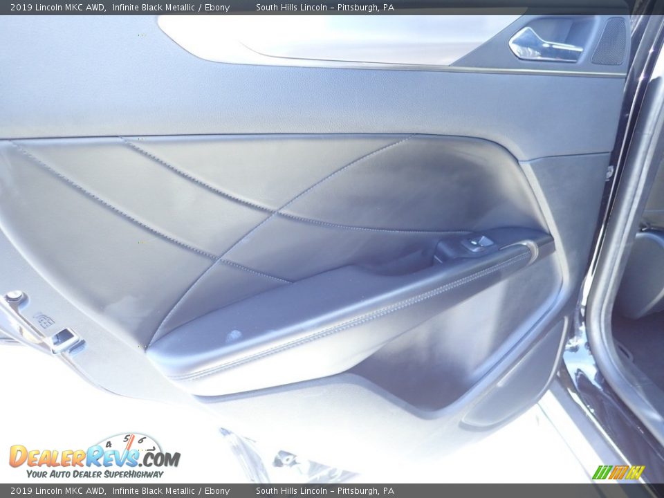 2019 Lincoln MKC AWD Infinite Black Metallic / Ebony Photo #19