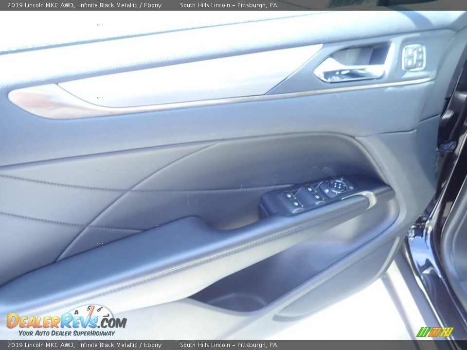 2019 Lincoln MKC AWD Infinite Black Metallic / Ebony Photo #20