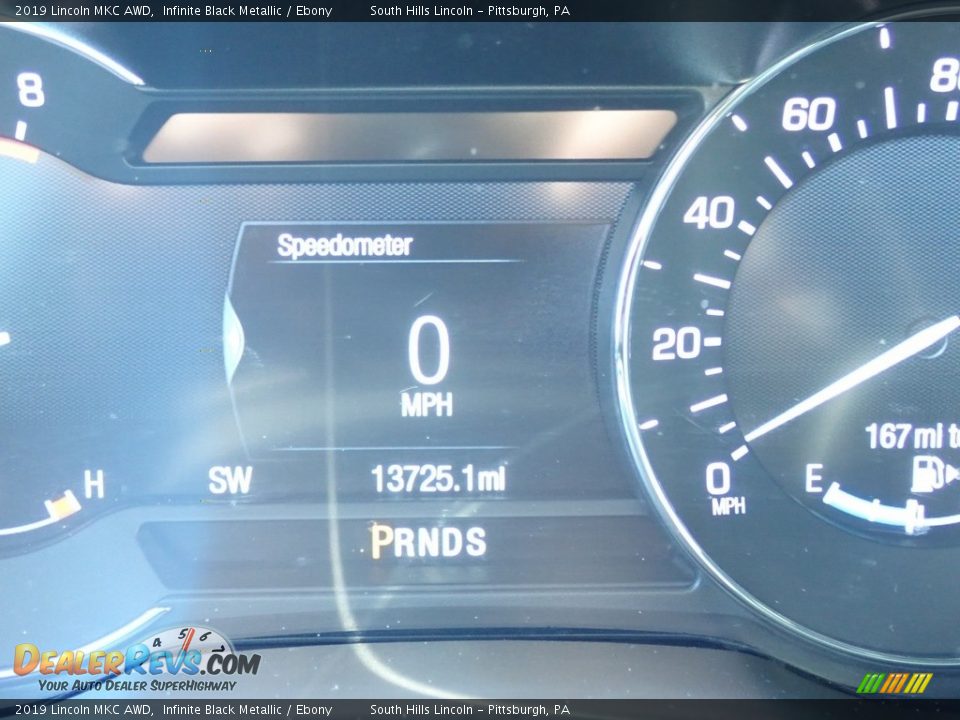 2019 Lincoln MKC AWD Infinite Black Metallic / Ebony Photo #24