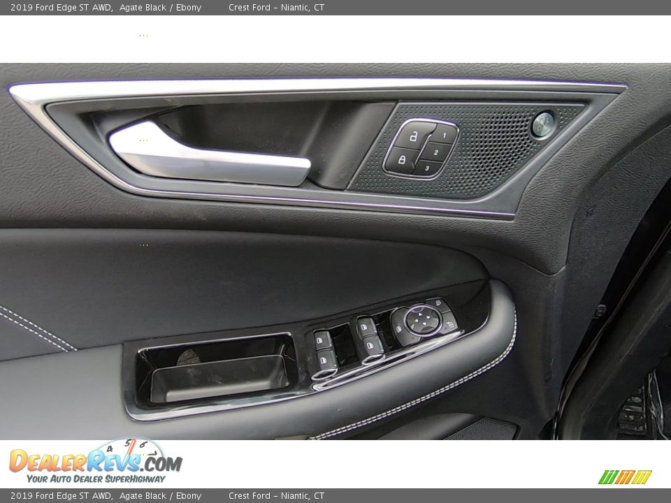 2019 Ford Edge ST AWD Agate Black / Ebony Photo #13