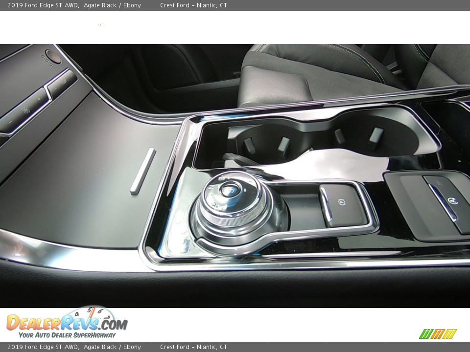 2019 Ford Edge ST AWD Agate Black / Ebony Photo #17