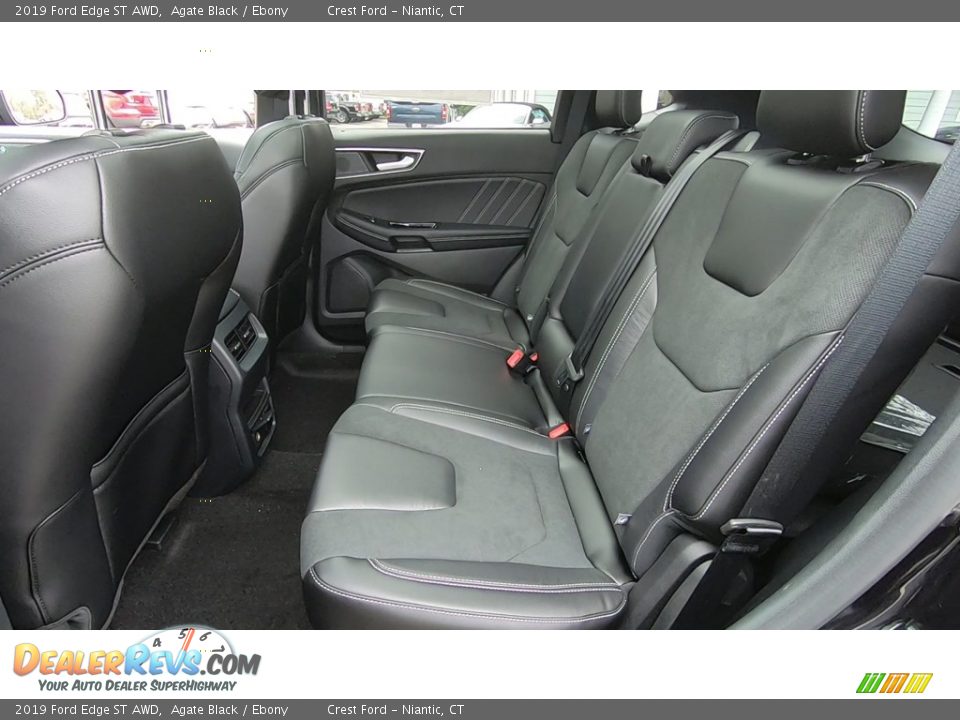 2019 Ford Edge ST AWD Agate Black / Ebony Photo #18