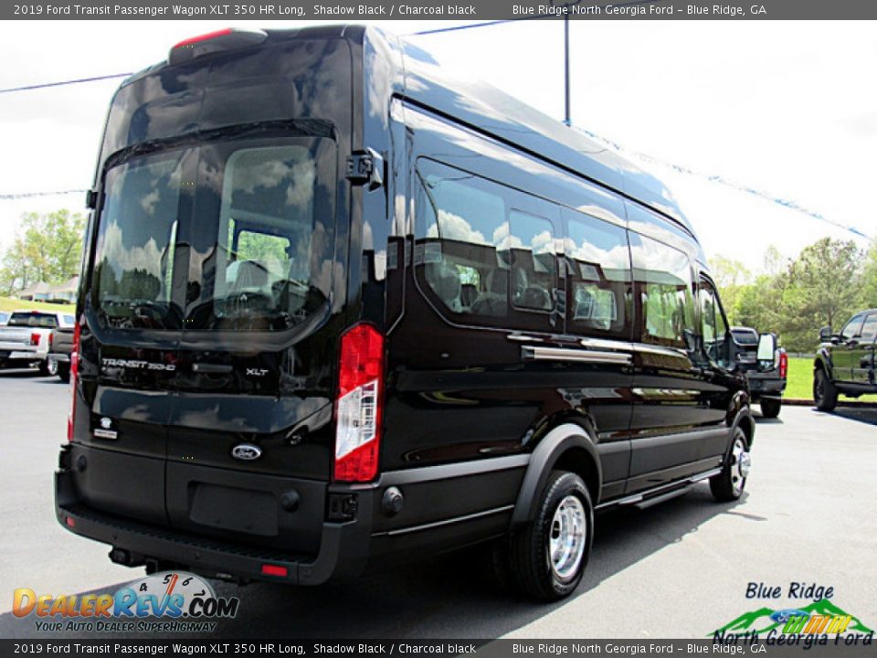 2019 Ford Transit Passenger Wagon XLT 350 HR Long Shadow Black / Charcoal black Photo #5