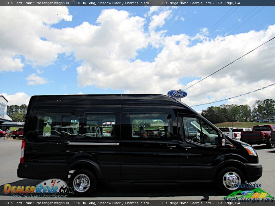 2019 Ford Transit Passenger Wagon XLT 350 HR Long Shadow Black / Charcoal black Photo #6