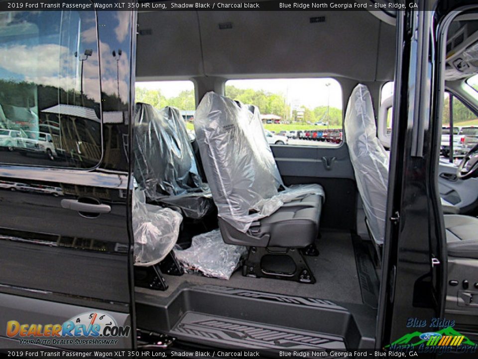 2019 Ford Transit Passenger Wagon XLT 350 HR Long Shadow Black / Charcoal black Photo #11
