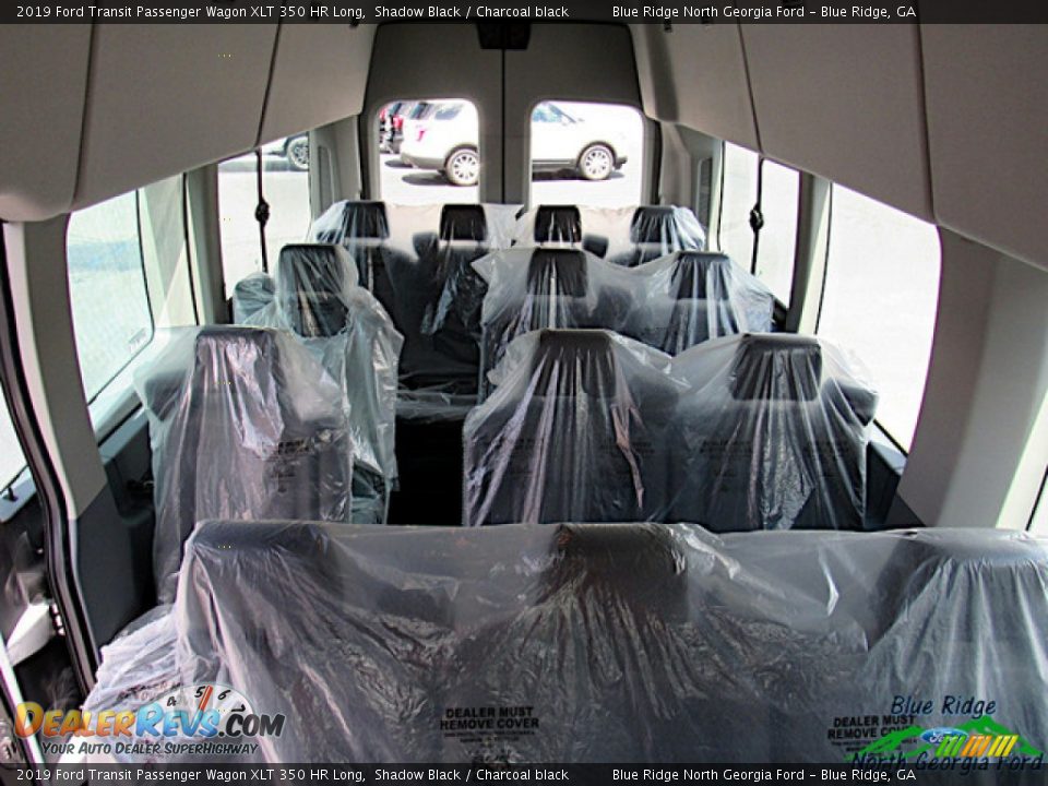 2019 Ford Transit Passenger Wagon XLT 350 HR Long Shadow Black / Charcoal black Photo #13