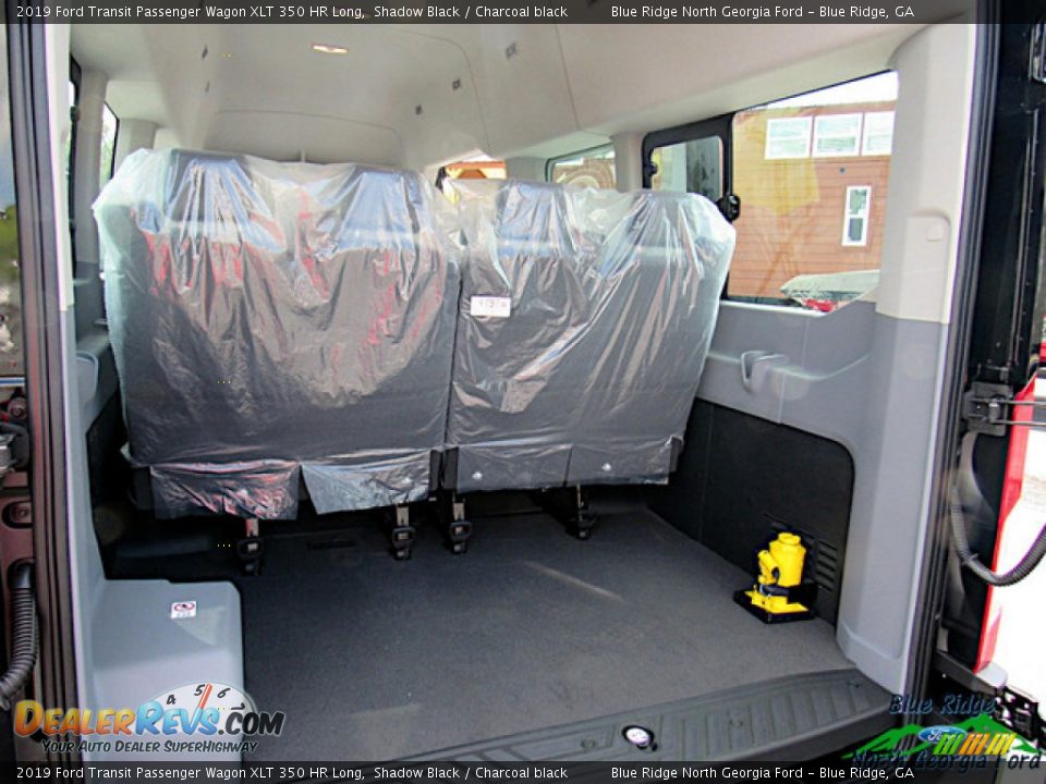 2019 Ford Transit Passenger Wagon XLT 350 HR Long Shadow Black / Charcoal black Photo #16