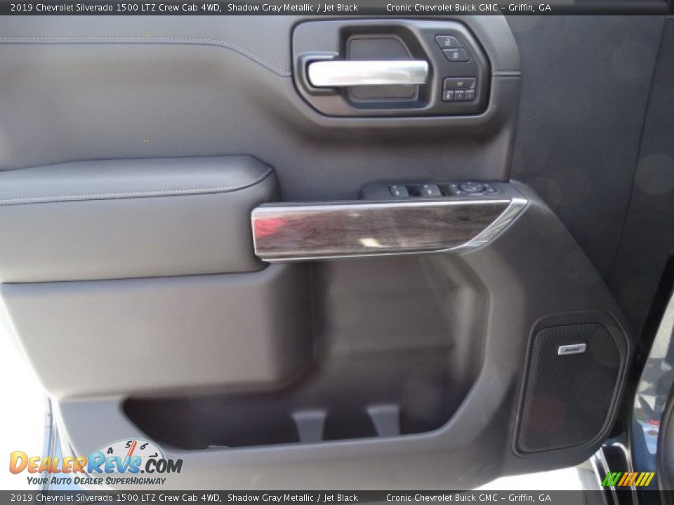 2019 Chevrolet Silverado 1500 LTZ Crew Cab 4WD Shadow Gray Metallic / Jet Black Photo #13