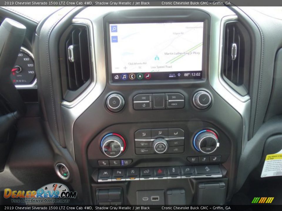 2019 Chevrolet Silverado 1500 LTZ Crew Cab 4WD Shadow Gray Metallic / Jet Black Photo #21