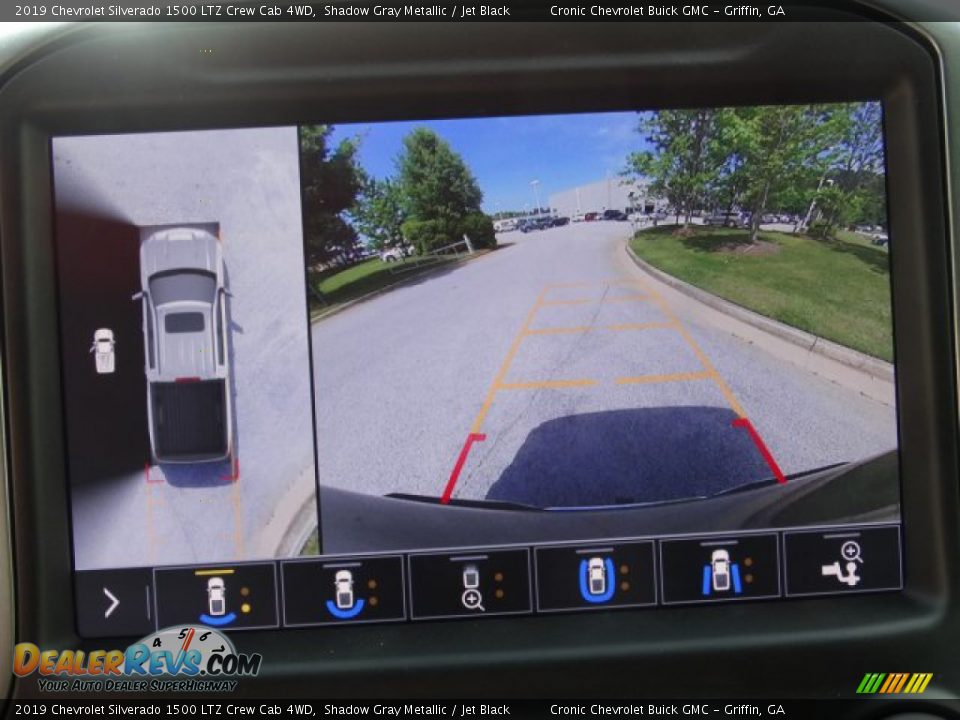 2019 Chevrolet Silverado 1500 LTZ Crew Cab 4WD Shadow Gray Metallic / Jet Black Photo #22