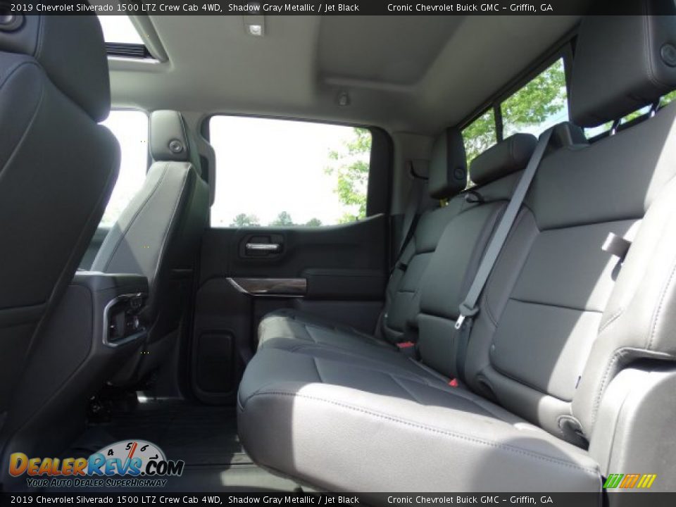 2019 Chevrolet Silverado 1500 LTZ Crew Cab 4WD Shadow Gray Metallic / Jet Black Photo #25