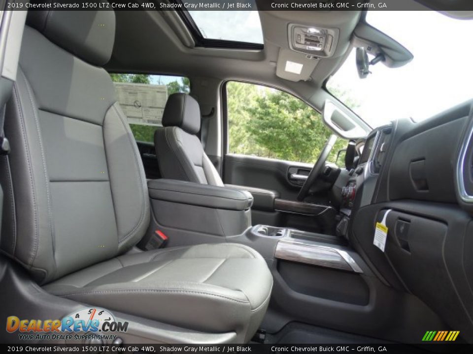 2019 Chevrolet Silverado 1500 LTZ Crew Cab 4WD Shadow Gray Metallic / Jet Black Photo #29
