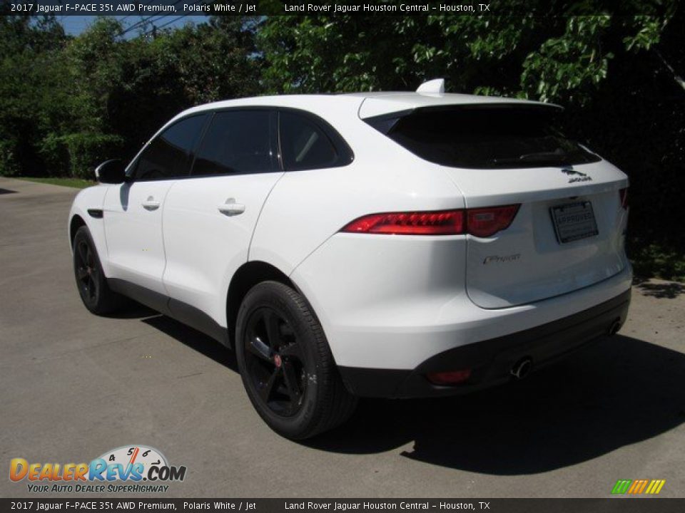 2017 Jaguar F-PACE 35t AWD Premium Polaris White / Jet Photo #2