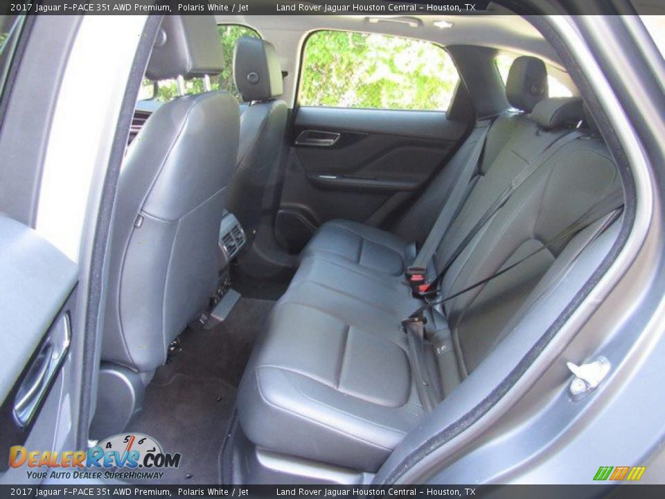 2017 Jaguar F-PACE 35t AWD Premium Polaris White / Jet Photo #5