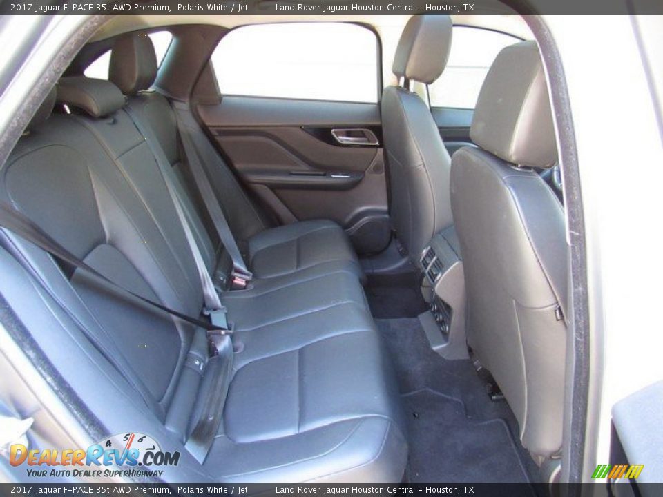 2017 Jaguar F-PACE 35t AWD Premium Polaris White / Jet Photo #20