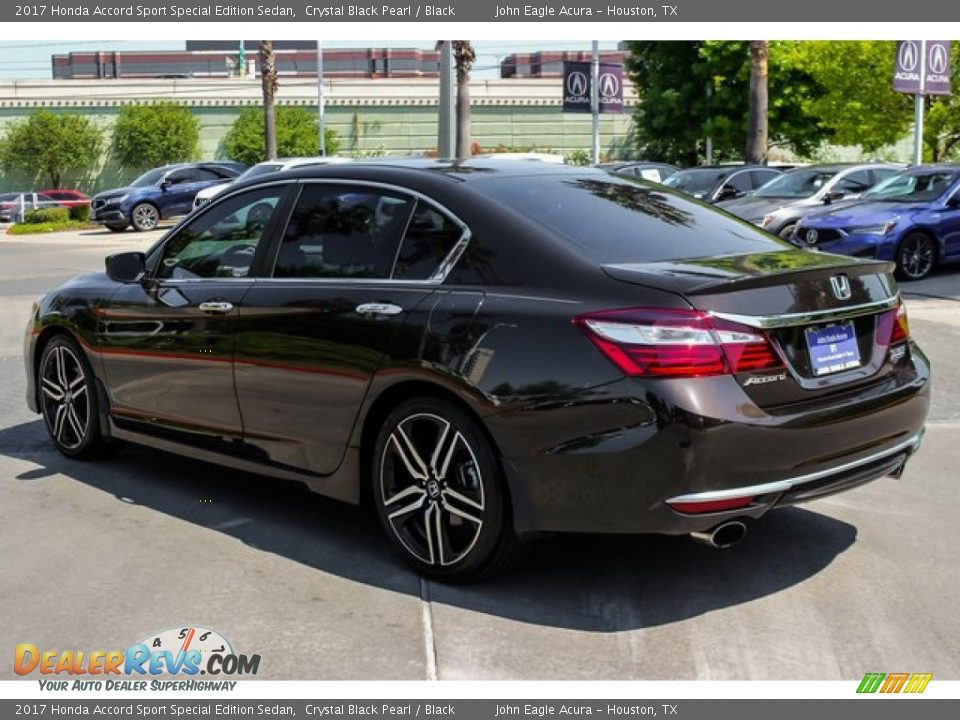 2017 Honda Accord Sport Special Edition Sedan Crystal Black Pearl / Black Photo #5