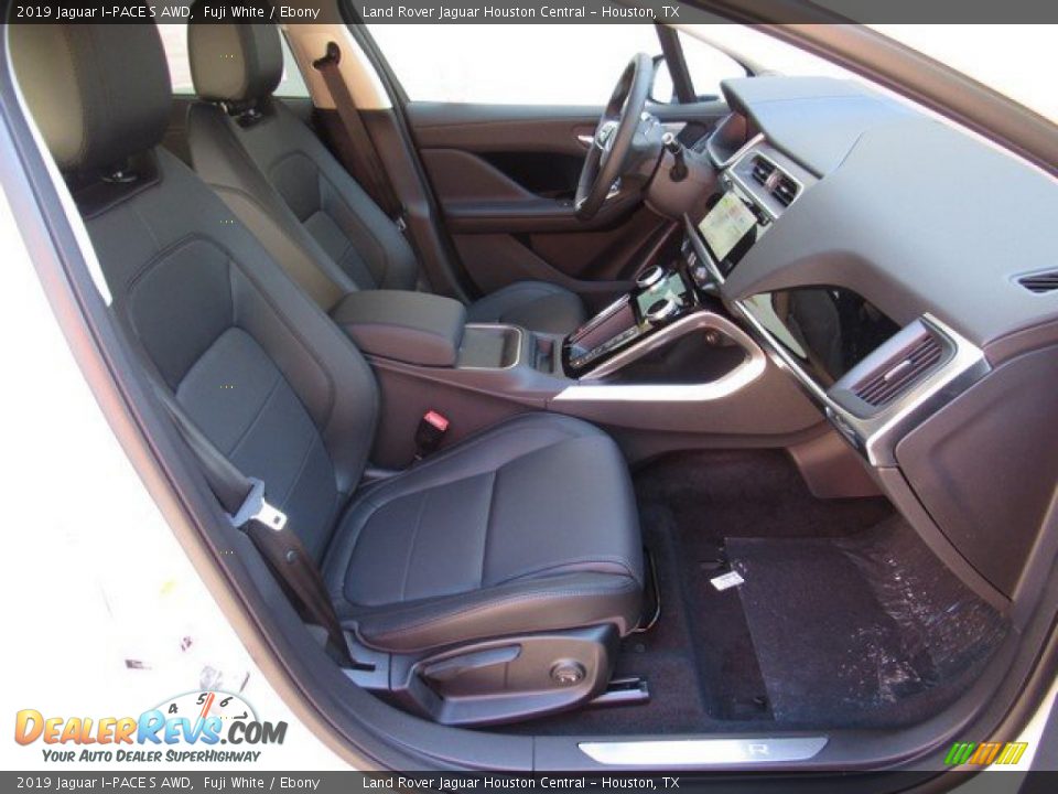 Ebony Interior - 2019 Jaguar I-PACE S AWD Photo #5