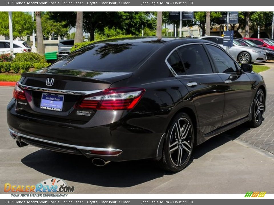 2017 Honda Accord Sport Special Edition Sedan Crystal Black Pearl / Black Photo #7