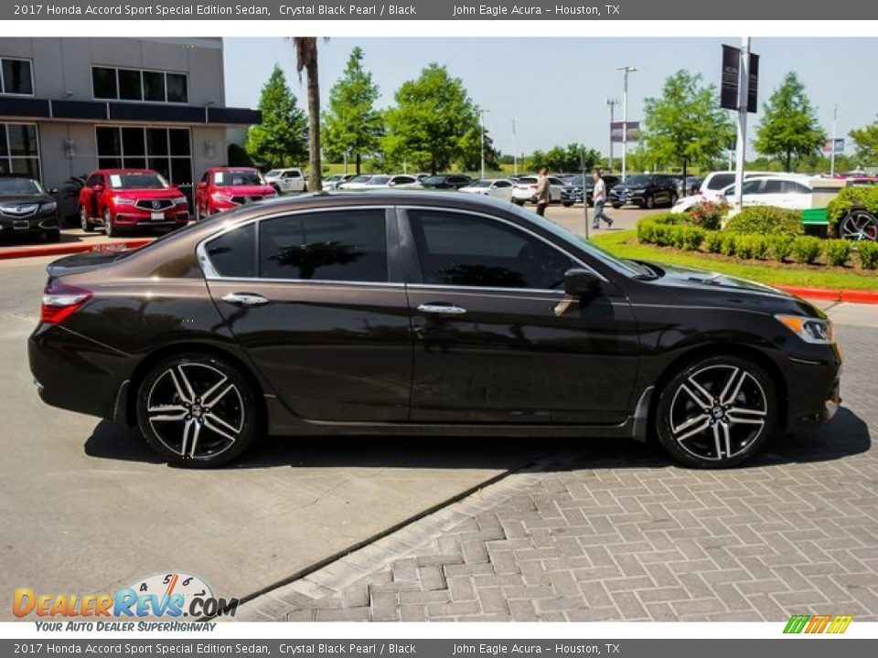 2017 Honda Accord Sport Special Edition Sedan Crystal Black Pearl / Black Photo #8