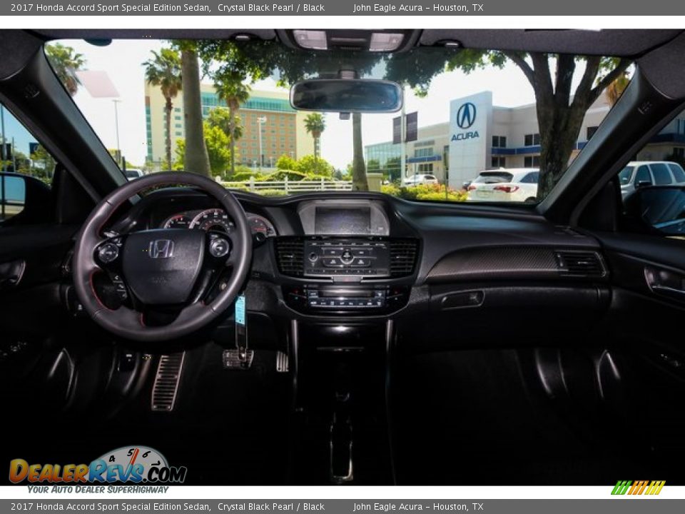 2017 Honda Accord Sport Special Edition Sedan Crystal Black Pearl / Black Photo #9