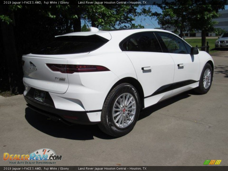 2019 Jaguar I-PACE S AWD Fuji White / Ebony Photo #7