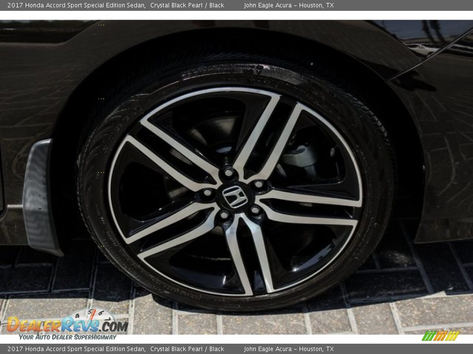 2017 Honda Accord Sport Special Edition Sedan Crystal Black Pearl / Black Photo #10