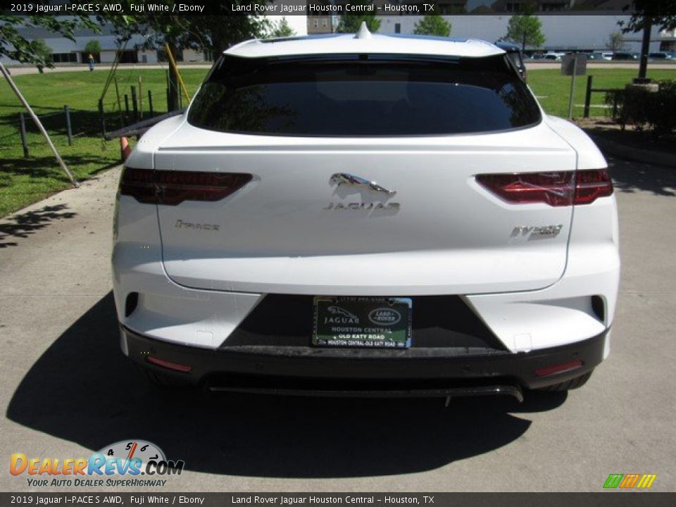 2019 Jaguar I-PACE S AWD Fuji White / Ebony Photo #8