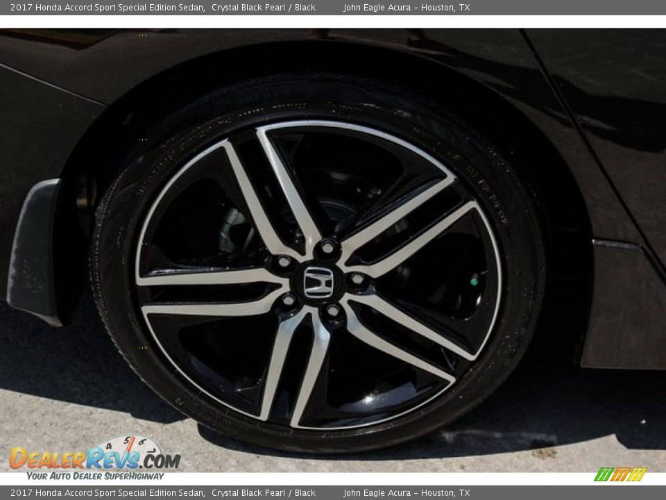 2017 Honda Accord Sport Special Edition Sedan Crystal Black Pearl / Black Photo #11