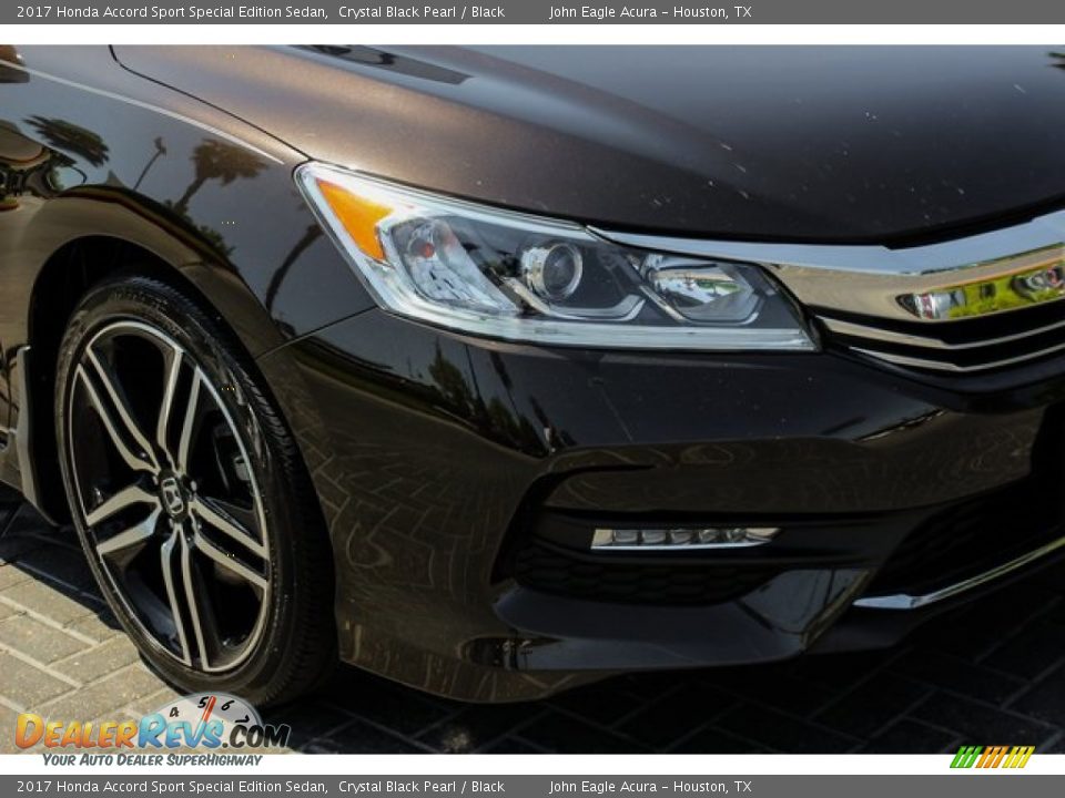 2017 Honda Accord Sport Special Edition Sedan Crystal Black Pearl / Black Photo #12