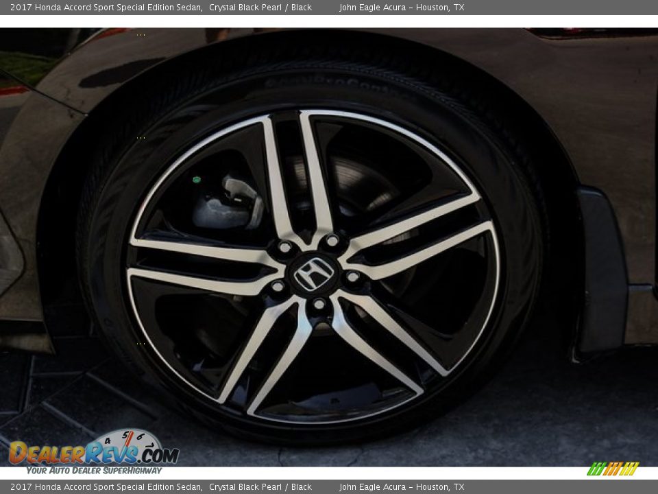 2017 Honda Accord Sport Special Edition Sedan Crystal Black Pearl / Black Photo #13