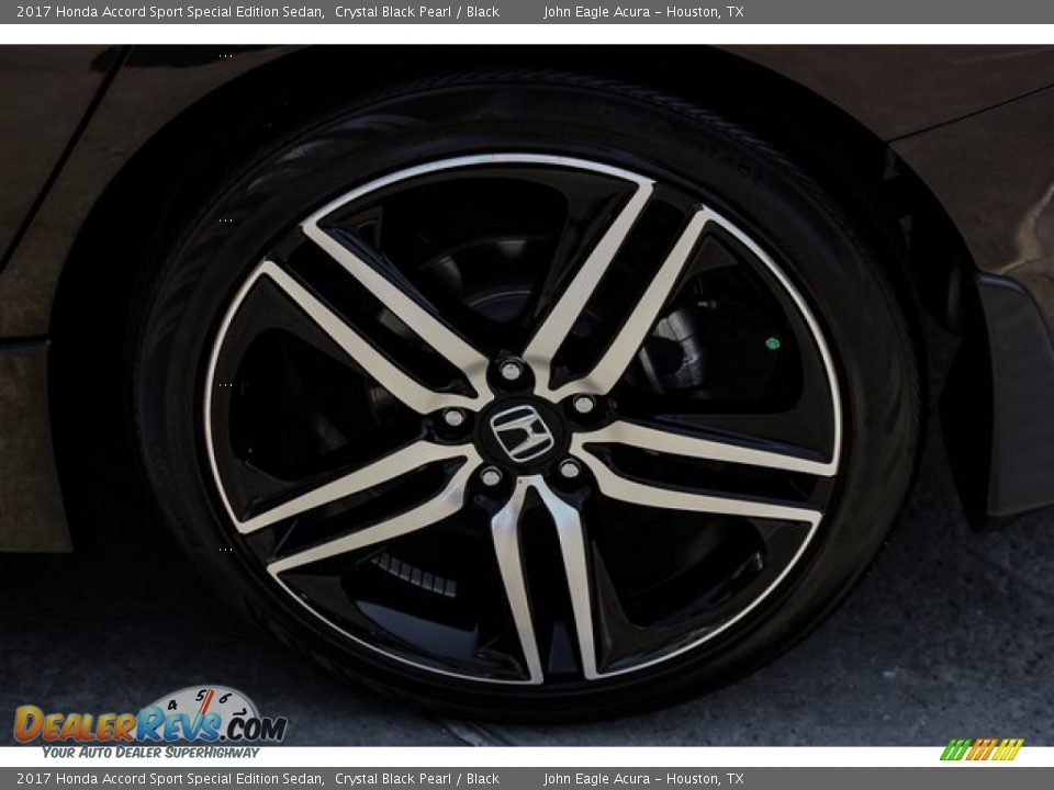 2017 Honda Accord Sport Special Edition Sedan Crystal Black Pearl / Black Photo #14