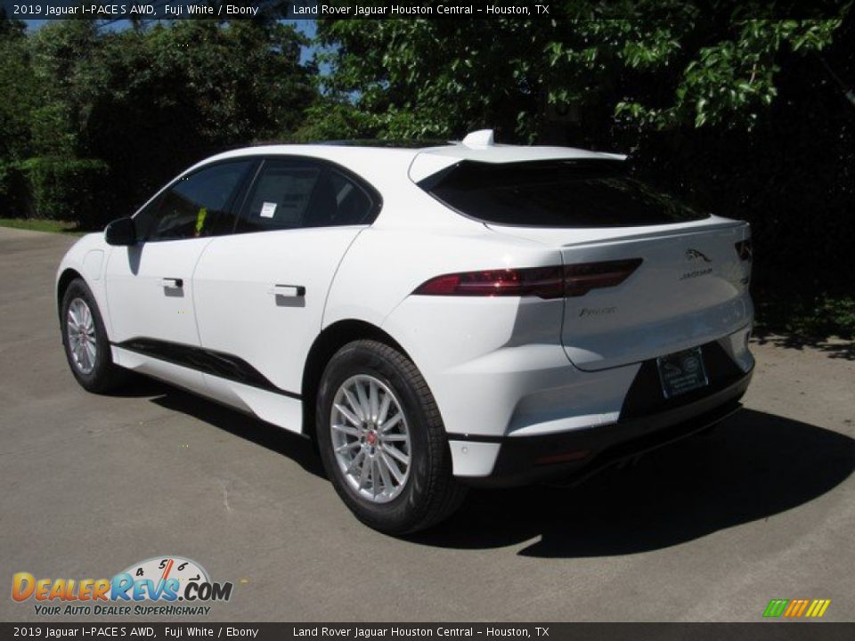 2019 Jaguar I-PACE S AWD Fuji White / Ebony Photo #12