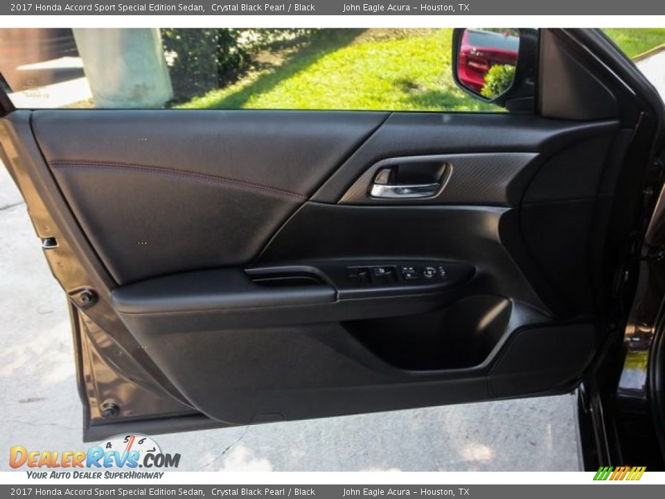 2017 Honda Accord Sport Special Edition Sedan Crystal Black Pearl / Black Photo #17