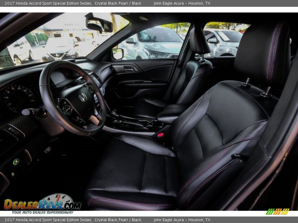 2017 Honda Accord Sport Special Edition Sedan Crystal Black Pearl / Black Photo #18