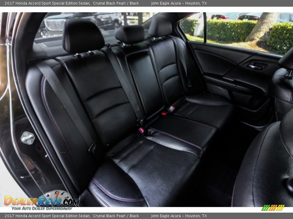 2017 Honda Accord Sport Special Edition Sedan Crystal Black Pearl / Black Photo #23
