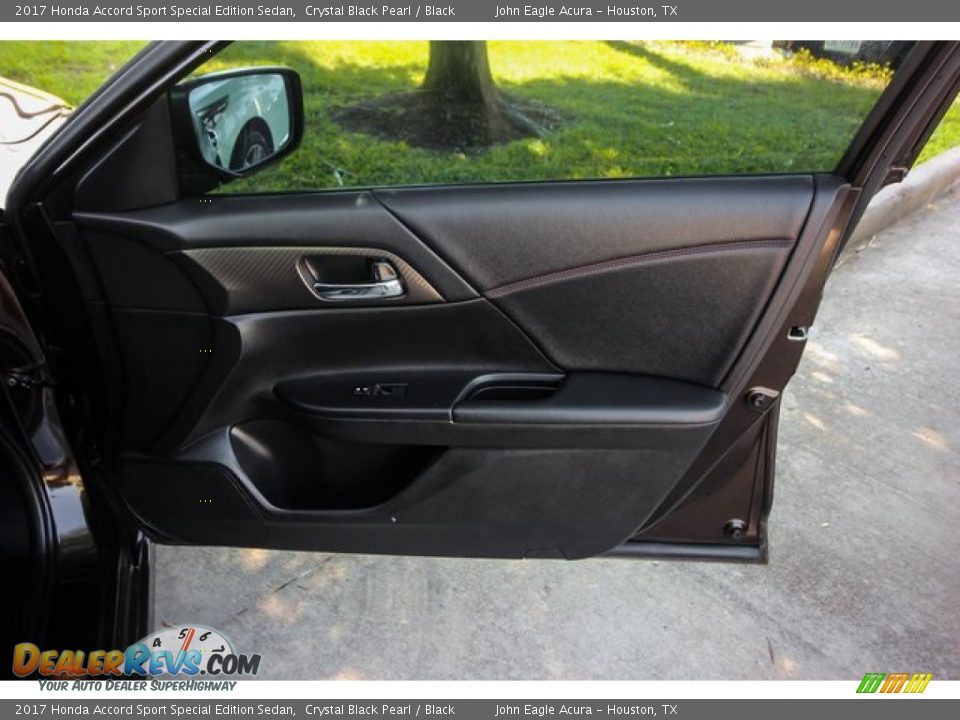 2017 Honda Accord Sport Special Edition Sedan Crystal Black Pearl / Black Photo #24
