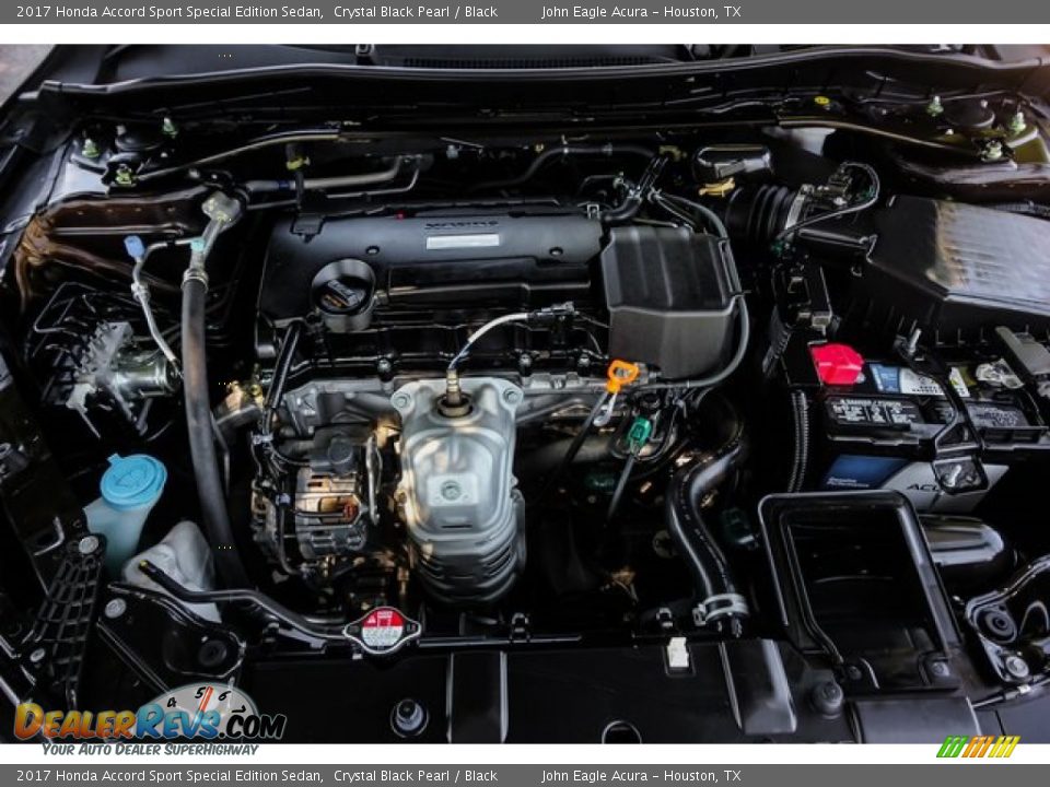 2017 Honda Accord Sport Special Edition Sedan Crystal Black Pearl / Black Photo #26