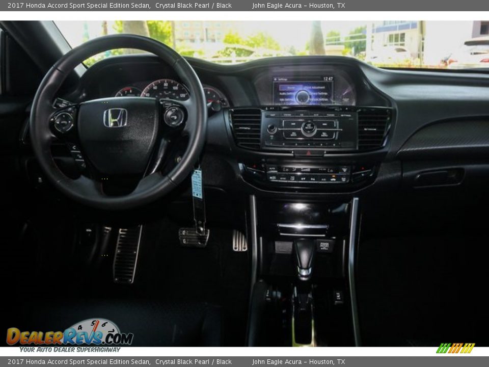 2017 Honda Accord Sport Special Edition Sedan Crystal Black Pearl / Black Photo #27