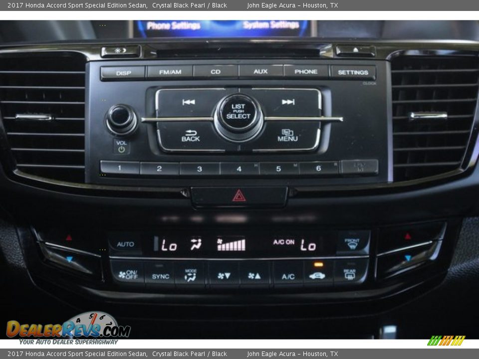 2017 Honda Accord Sport Special Edition Sedan Crystal Black Pearl / Black Photo #29