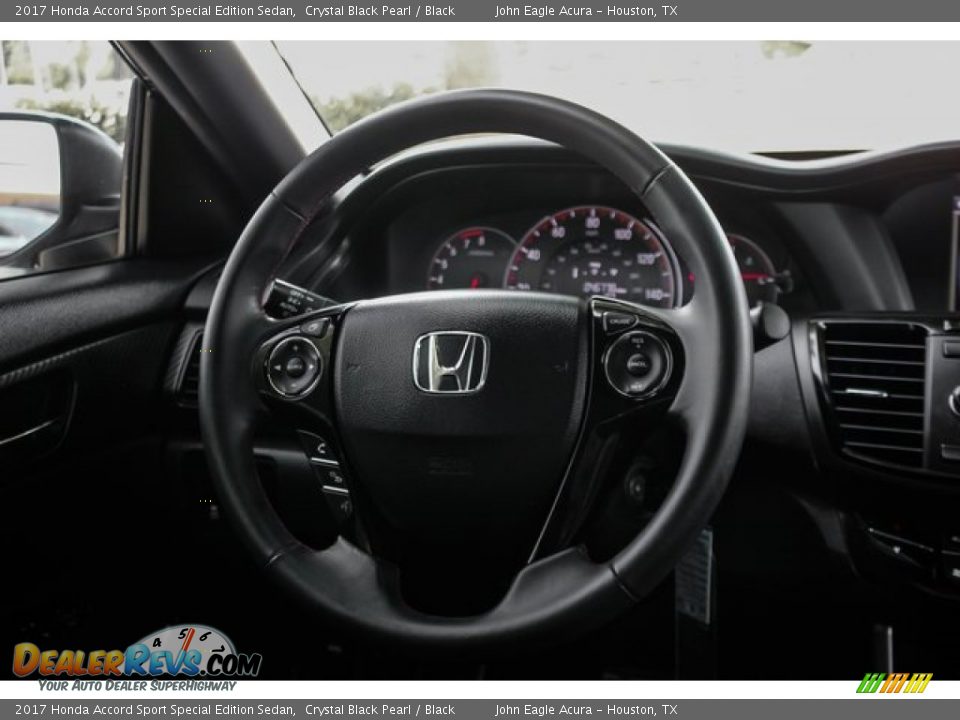 2017 Honda Accord Sport Special Edition Sedan Crystal Black Pearl / Black Photo #31