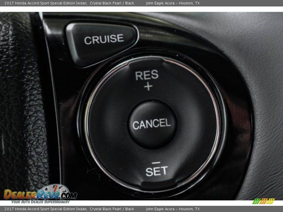 2017 Honda Accord Sport Special Edition Sedan Crystal Black Pearl / Black Photo #35