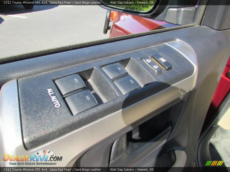 2012 Toyota 4Runner SR5 4x4 Salsa Red Pearl / Sand Beige Leather Photo #14